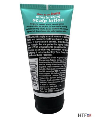 High Time Dare To Be Bald High Sheen Moisturizing Scalp Lotion 4.75oz