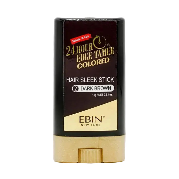 24 Hour Colored Hair Wax Stick Extreme Firm Hold - Dark Brown 0.53oz