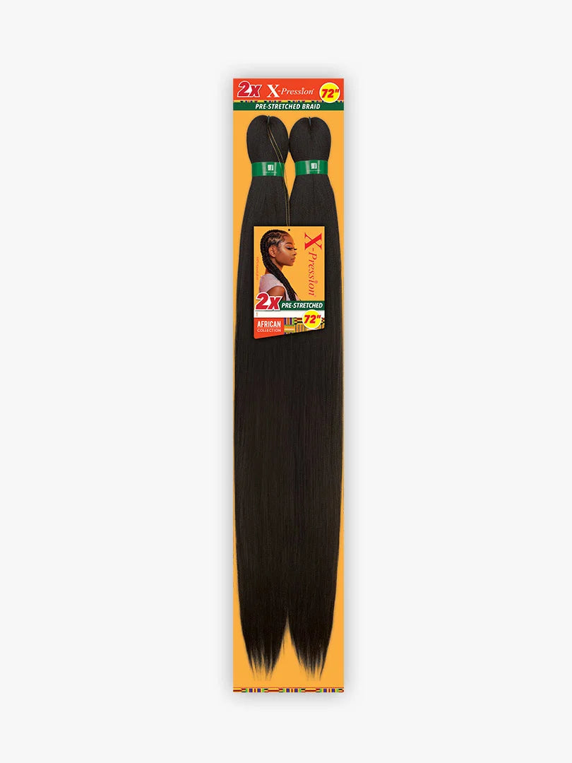 2x Pre-Stretched X-Pression 72"