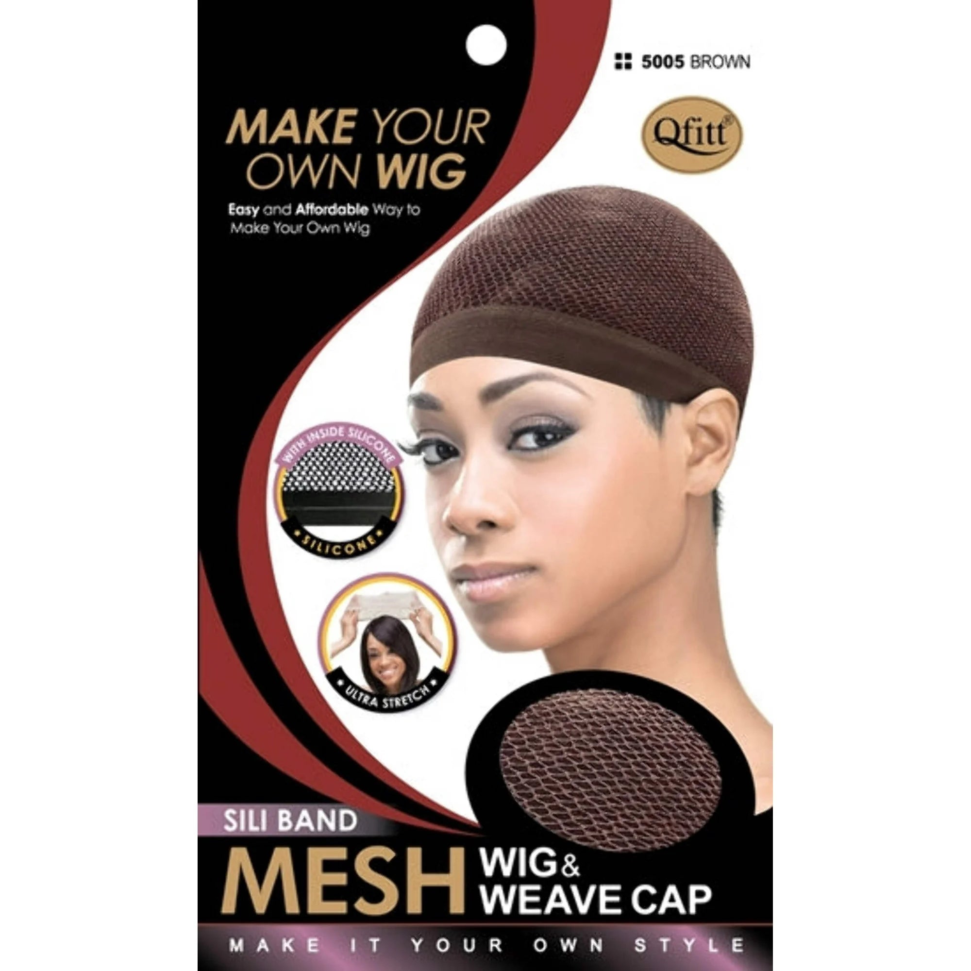 Mesh Wig & Weave Cap Brown 5005