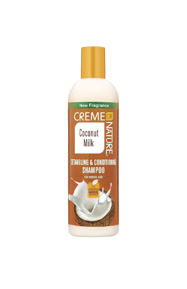 Creme of Nature Detangling & Conditioning Shampoo, Coconut Milk 12 oz
