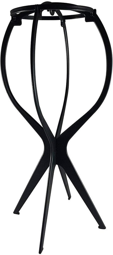 Magic Wig Stand Multi-purpose - Foldable Flexible Plastic Blk