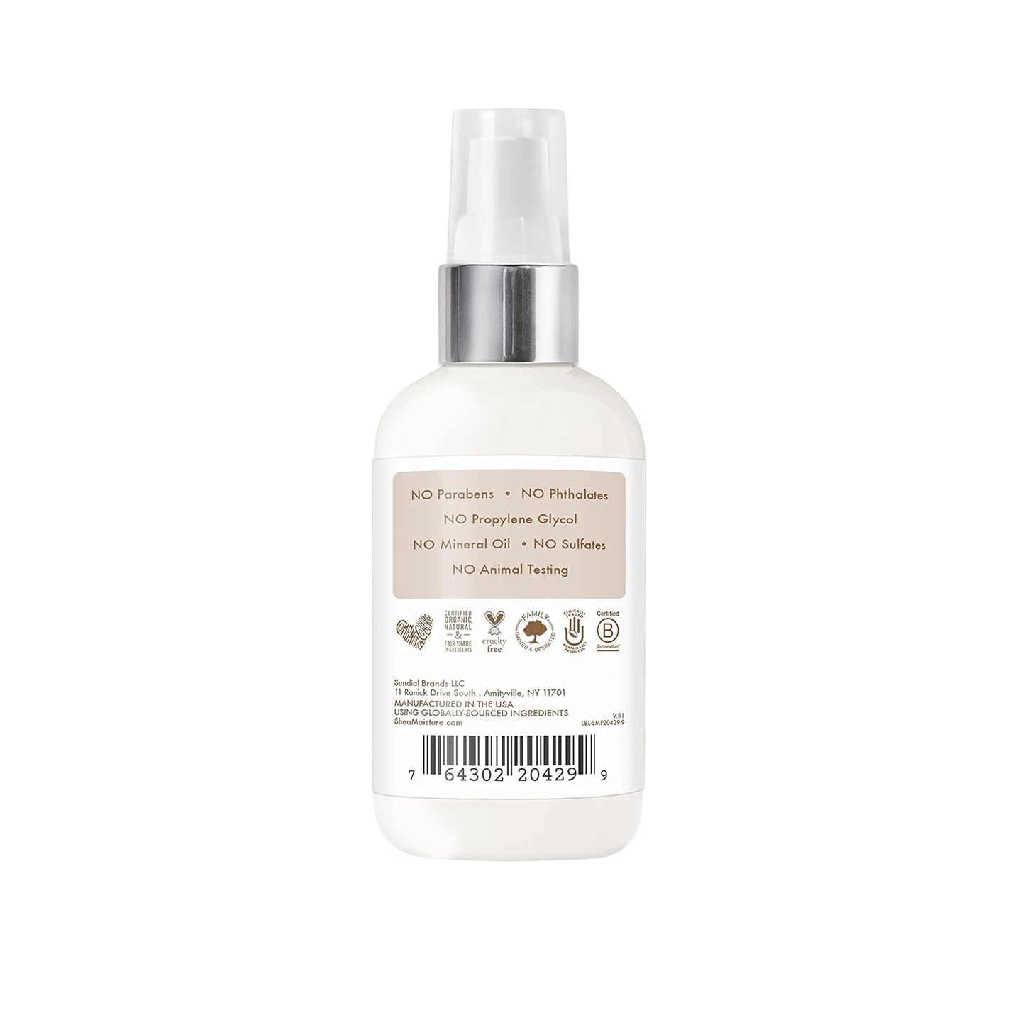 Sheamoisture Daily Hydration Face Lotion for All Skin Types 100% Virgin Coconut Oil for Daily Hydration 3oz