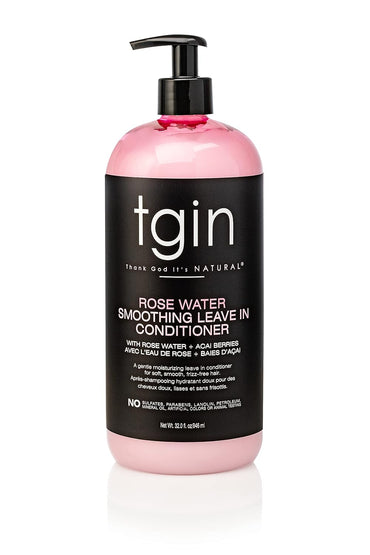 Tgin Rose Water Smoothing Leave in Conditioner 32.0 oz