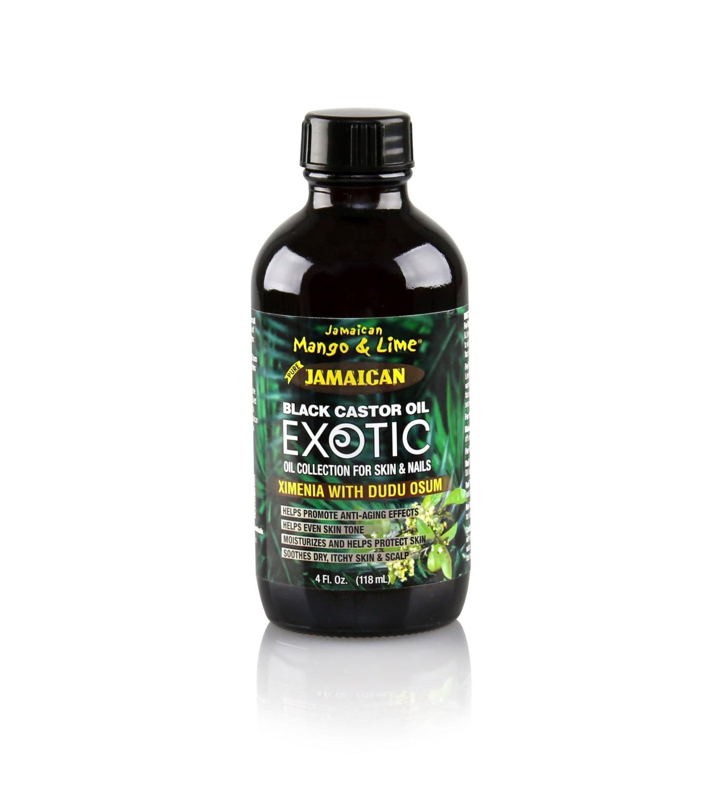 Jamaican Mango & Lime Exotic Black Castor Oil 4oz