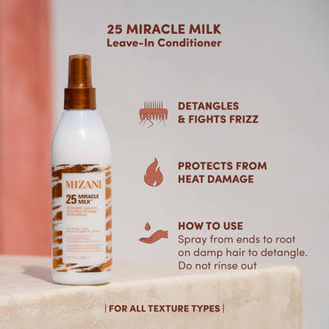 Mizani 25 Benefit Miracle Milk Leave in Conditioner 8.5oz