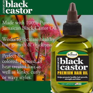 Difeel Superior Growth Jamaican Black Castor 2.5 oz.