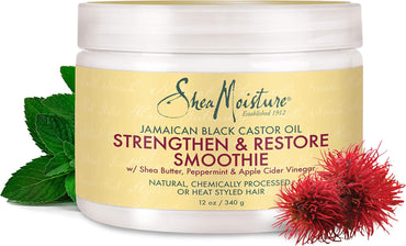 Shea Moisture Jamaican Black Castor Oil Strengthen & Restore Smoothie 12oz