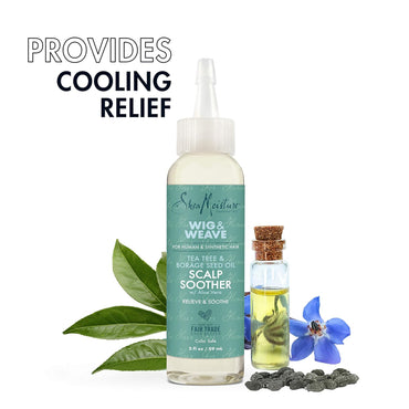 SheaMoisture Wig & Weave Tea Tree & Borage Seed Oil Scalp Soother 2oz