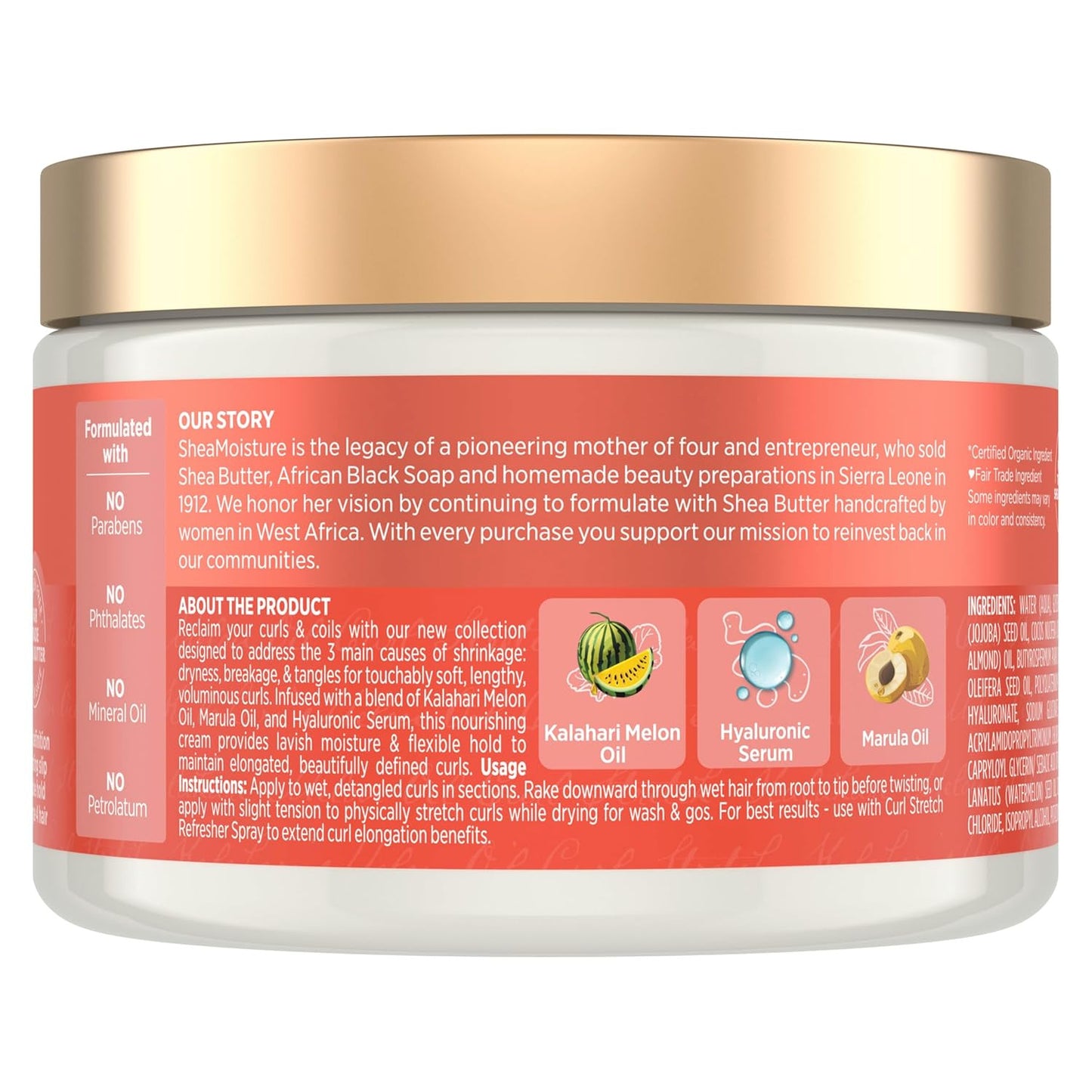 Shea Moisture Curl Stretch Volume Cream 11oz