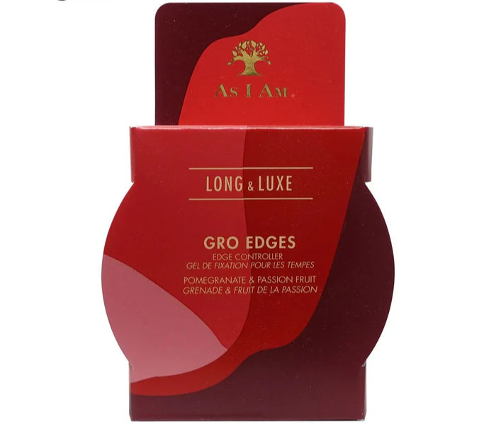 As I Am Long & Luxe Pomegranate Gro Edge 4oz
