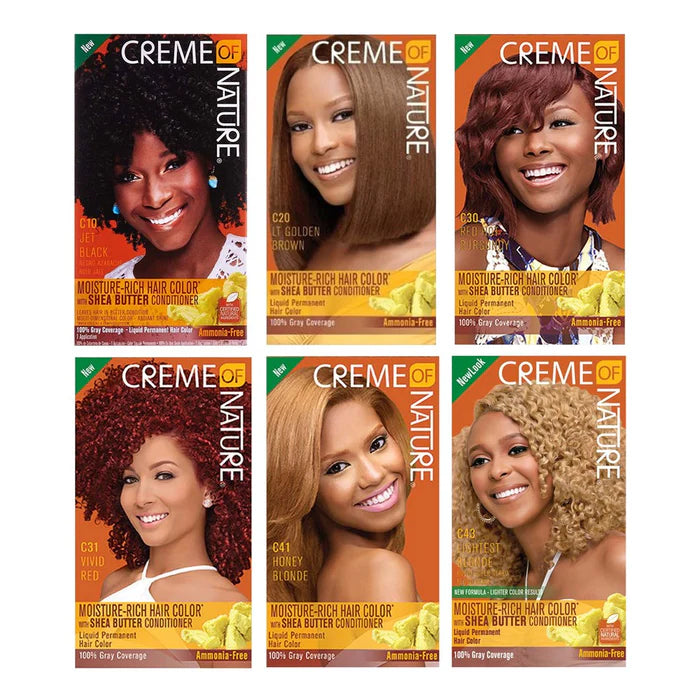 Creme Of Nature Moisture Rich Liquid Hair Color Kit