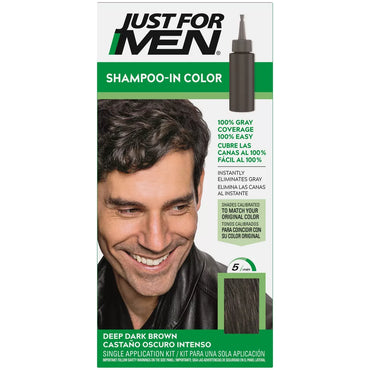 Just For Men Shampoo Hair Color In Deep Dark Brown H-46