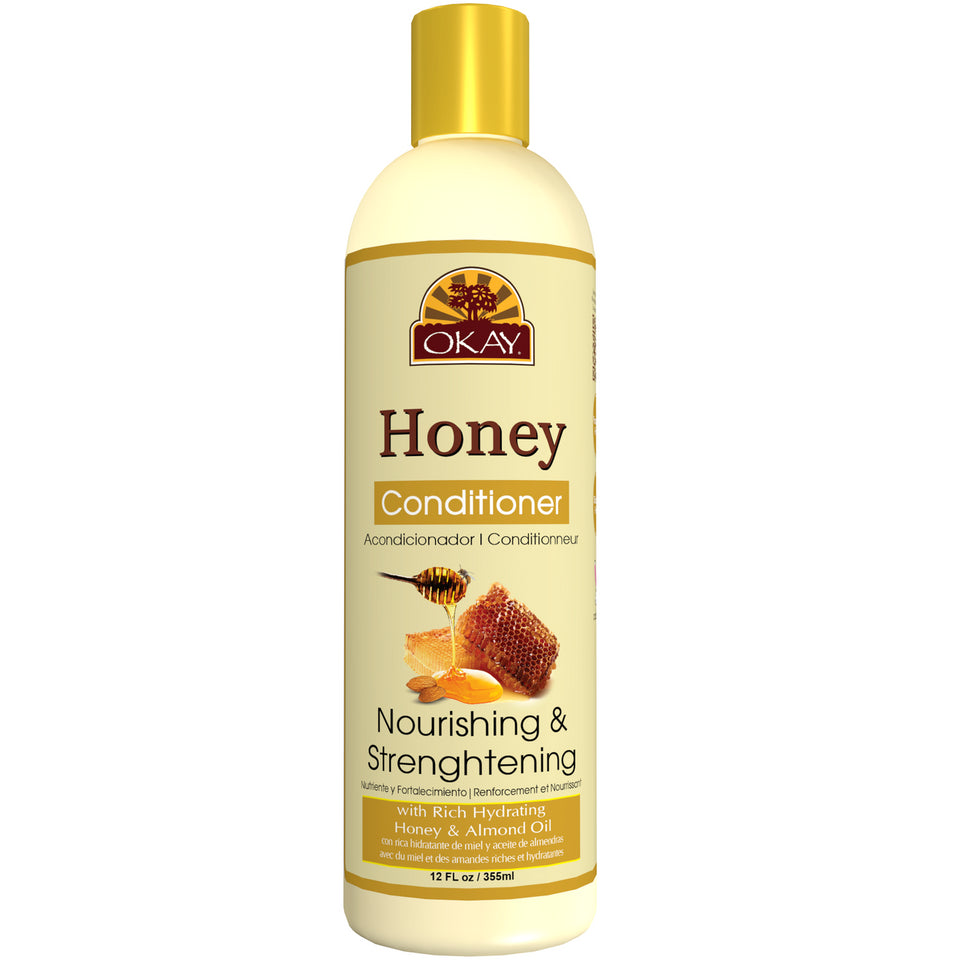 OKAY Honey and Almond Nourishing And Strengthening Conditioner 12oz