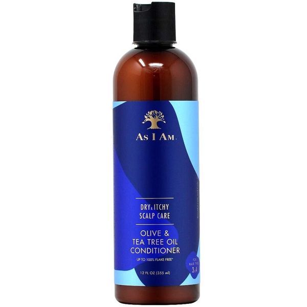 As I Am Dry & Itchy Scalp Care Olive & Tea Tree Oil Conditioner 12oz