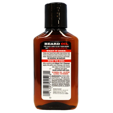 Magic Beard Oil with Almond Oil 3.75oz
