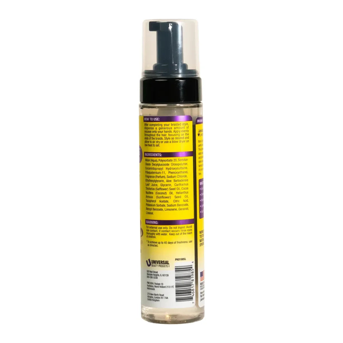 JAMAICAN Mango & Lime Boho Flex Foam 8oz