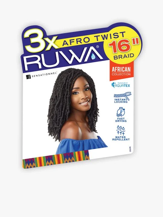 SB 3X RUWA AFRO TWIST 16"