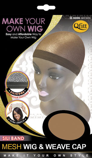 Mesh Wig & Weave Cap Brown 5005