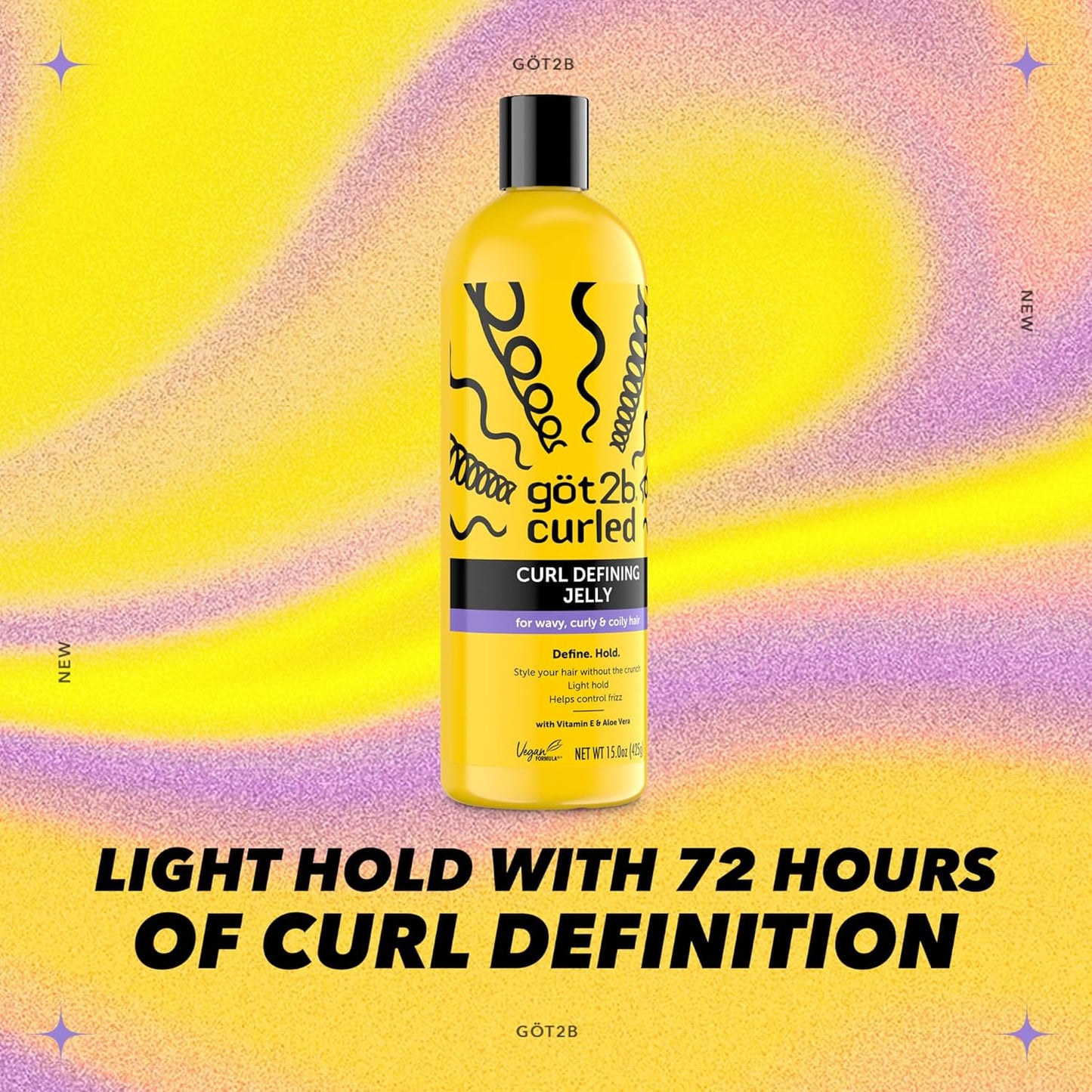 Got2b Curled Curl Defining Jelly 15oz