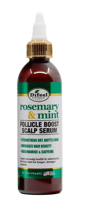 Difeel Rosemary Mint Follicle Boost Scalp Serum 4oz