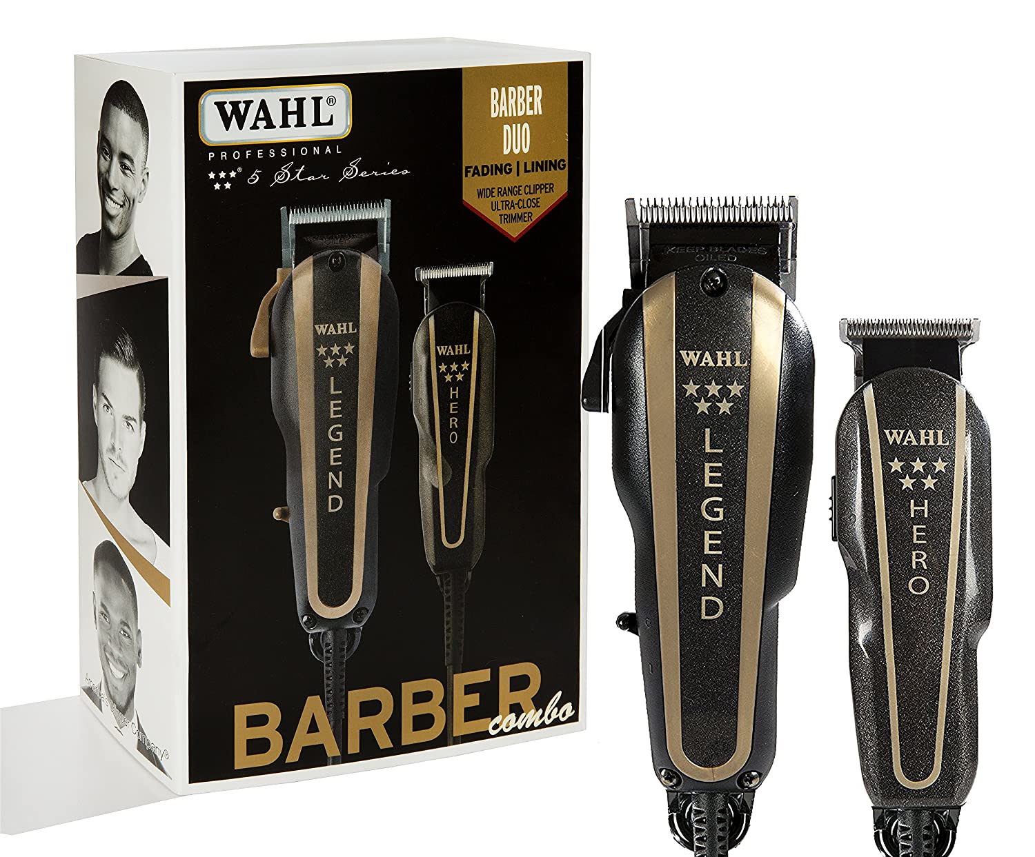 WAHL Professional 5-Star Hero & Legend Barber Combo