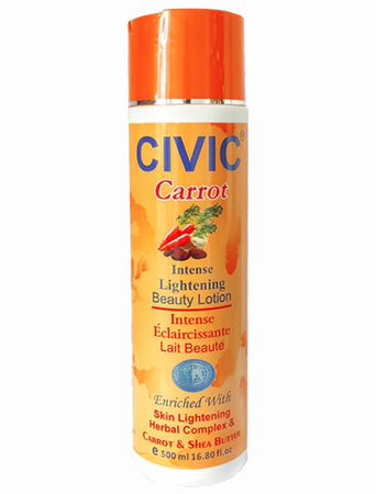 Civic Carrot Lightening Body Lotion 16.80oz