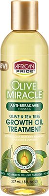 African Pride Olive Miracle Anti-Breakage Maximum Strengthening Hair Growth Oil 8oz