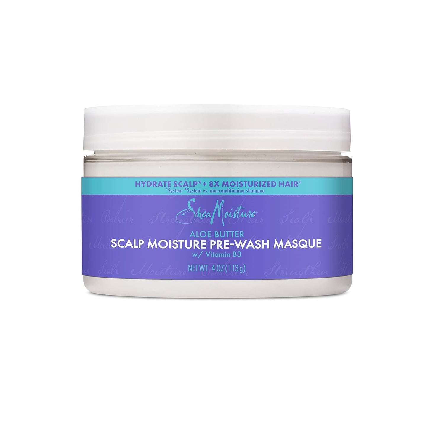 Shea Moisture Scalp Moisture Aloe Butter & Vitamin B3 Pre-Wash Hair Masque 4oz