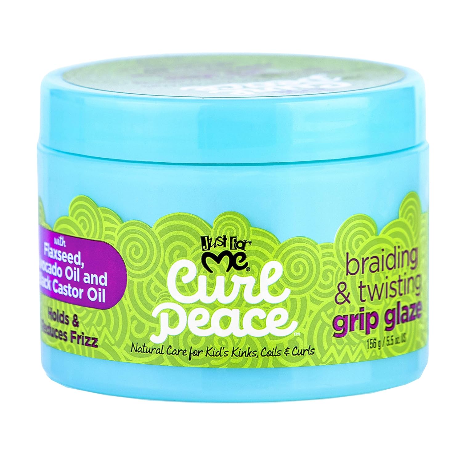 Just For Me Curl Peace Braiding & Twisting Grip Glaze 5.5oz