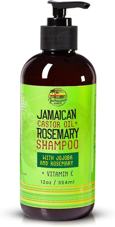 Jamaican Amber Rosemary Shampoo For Hair Growth 12oz
