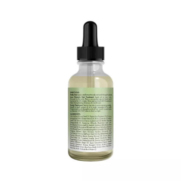 Mielle Rosemary Mint Scalp & Hair Strengthening Oil Light 2oz