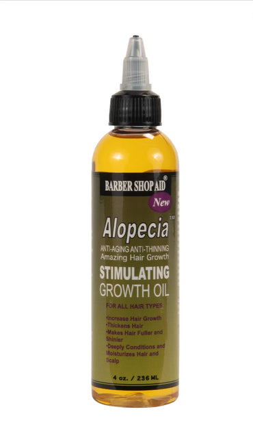 Barber Shop Aid Alopecia Amazing Hair Growth Stimulating Oil 4oz
