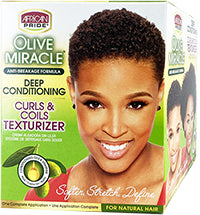 African Pride Olive Miracle Curls and Coils Texturizer