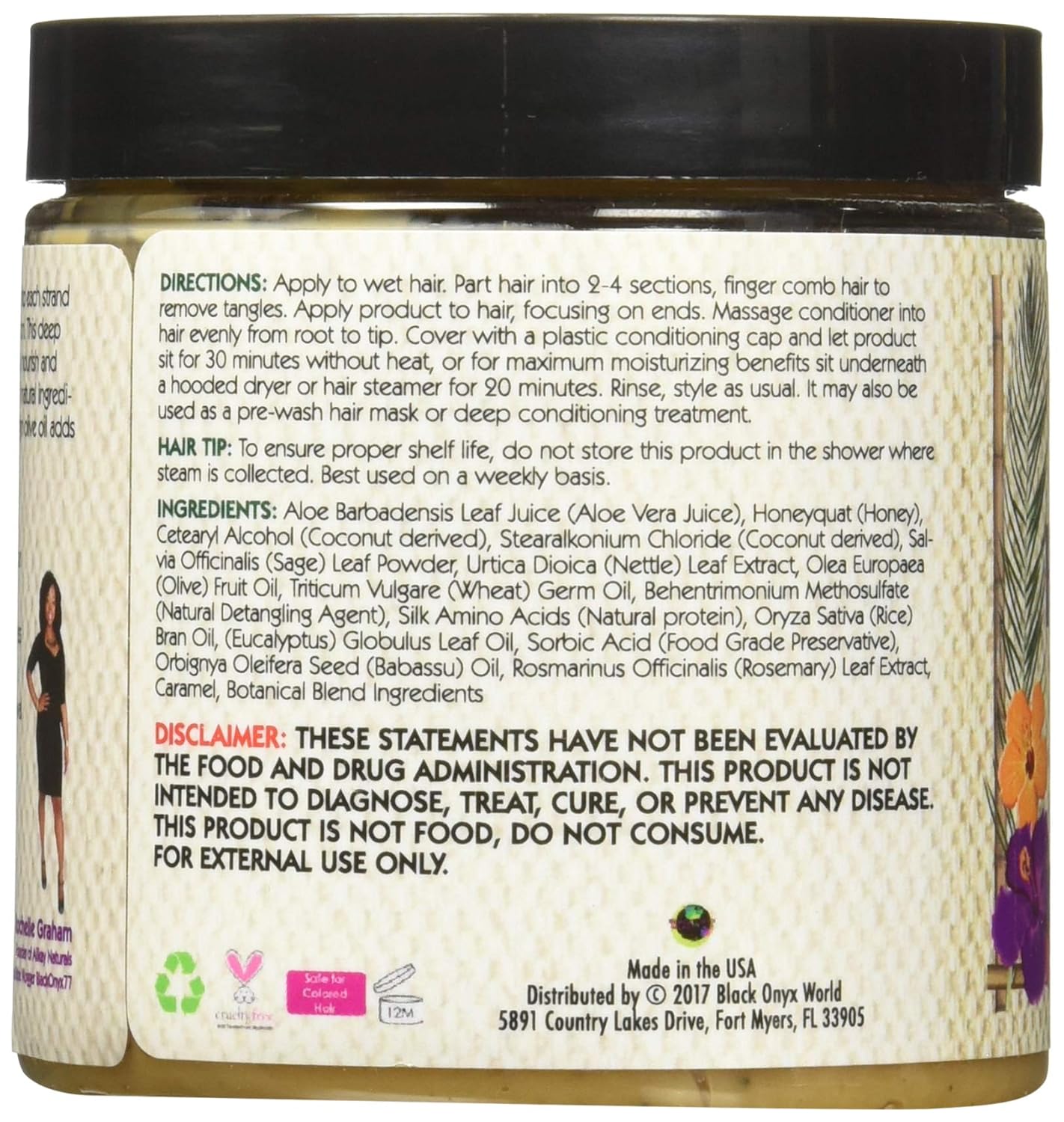 Alikay Naturals Honey and Sage Deep Conditioner 8oz