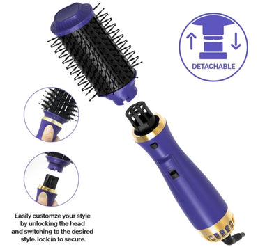 Hair Dryer Brush Removable Head