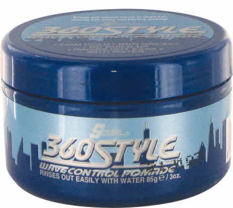 Lusters S-Curl 360 Style Wave Control Hair Pomade - 3oz