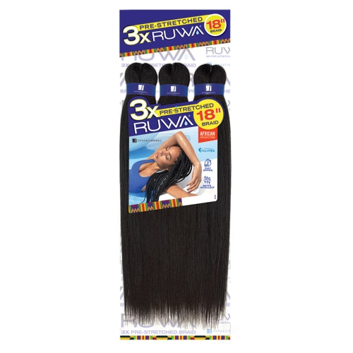 3X Ruwa Pre-Stretched Braid 18"