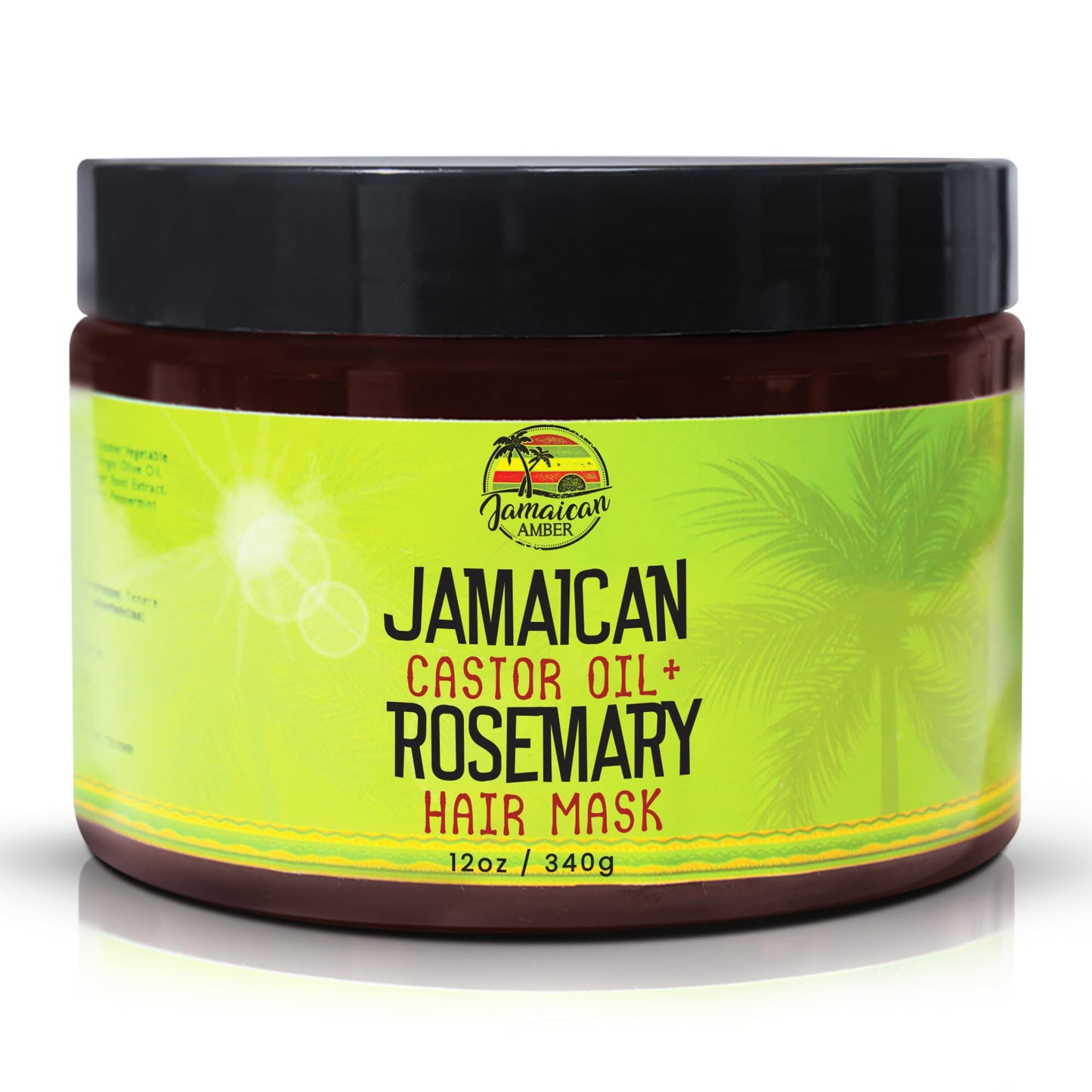 Jamaican Amber, Castor Oil & Romero Hair Mask 12oz