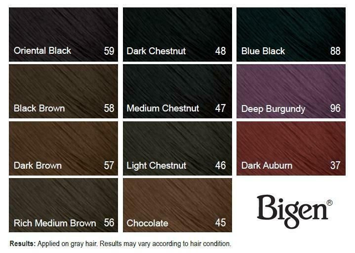 BIGEN: Permanent Powder Hair Color