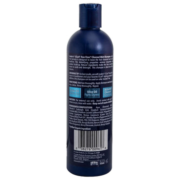 S Curl Free Flow Charcoal Shampoo 12oz