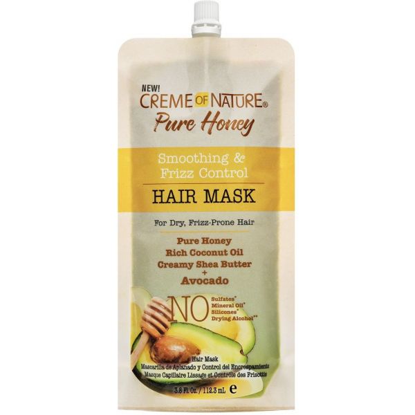 Creme of Nature Pure Honey Smoothing & Frizz Control Hair Mask 3.8oz
