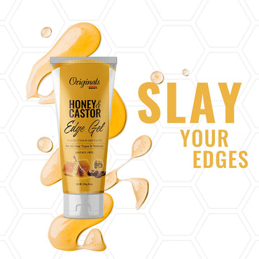 Africa's Best Originals Honey and Castor Edge Hair Gel 4oz