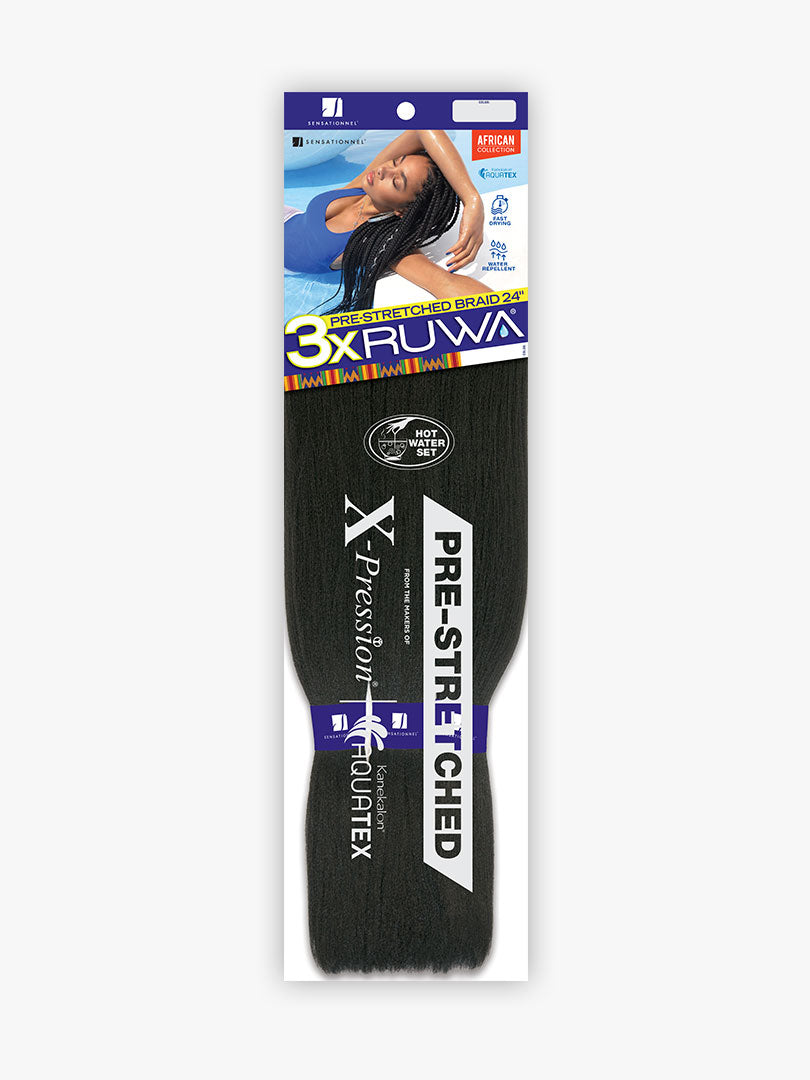 3X Ruwa Pre-Stretched Braid 24"