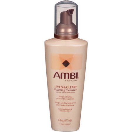 Ambi Even & Clear Foaming Cleanser 6oz