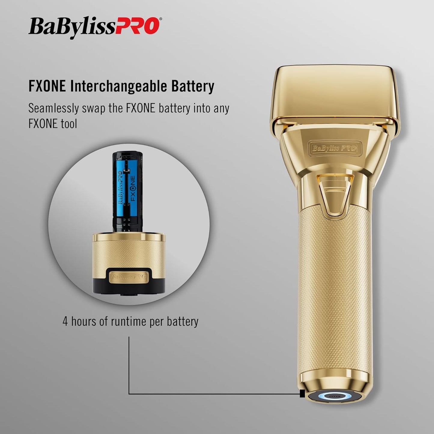 BaBylissPRO FXONE Double Foil Stick Shavers