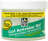 Ampro Long-Aid Activator Gel - Extra Dry - 10 oz Hair Gel