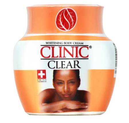 Clinic Clear Body Cream Jar 330grs