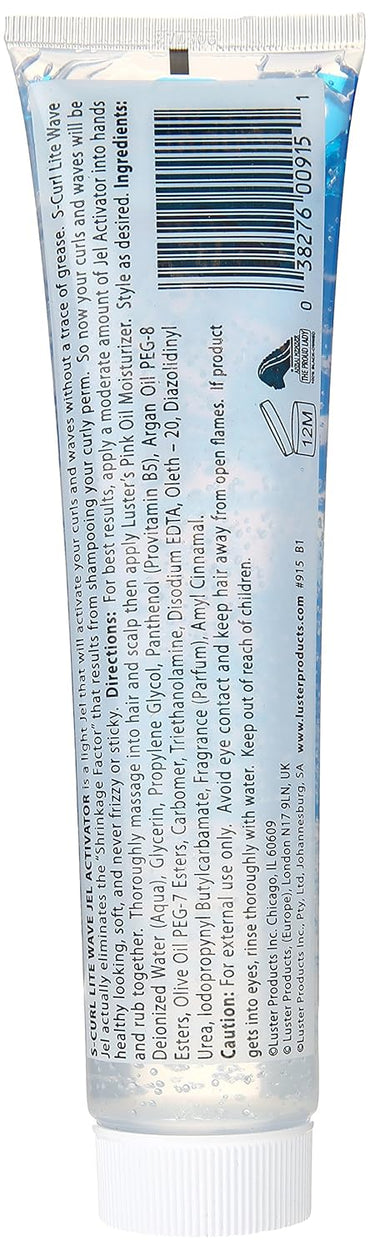 Luster's S Curl Lite Wave Jel Activator 6oz