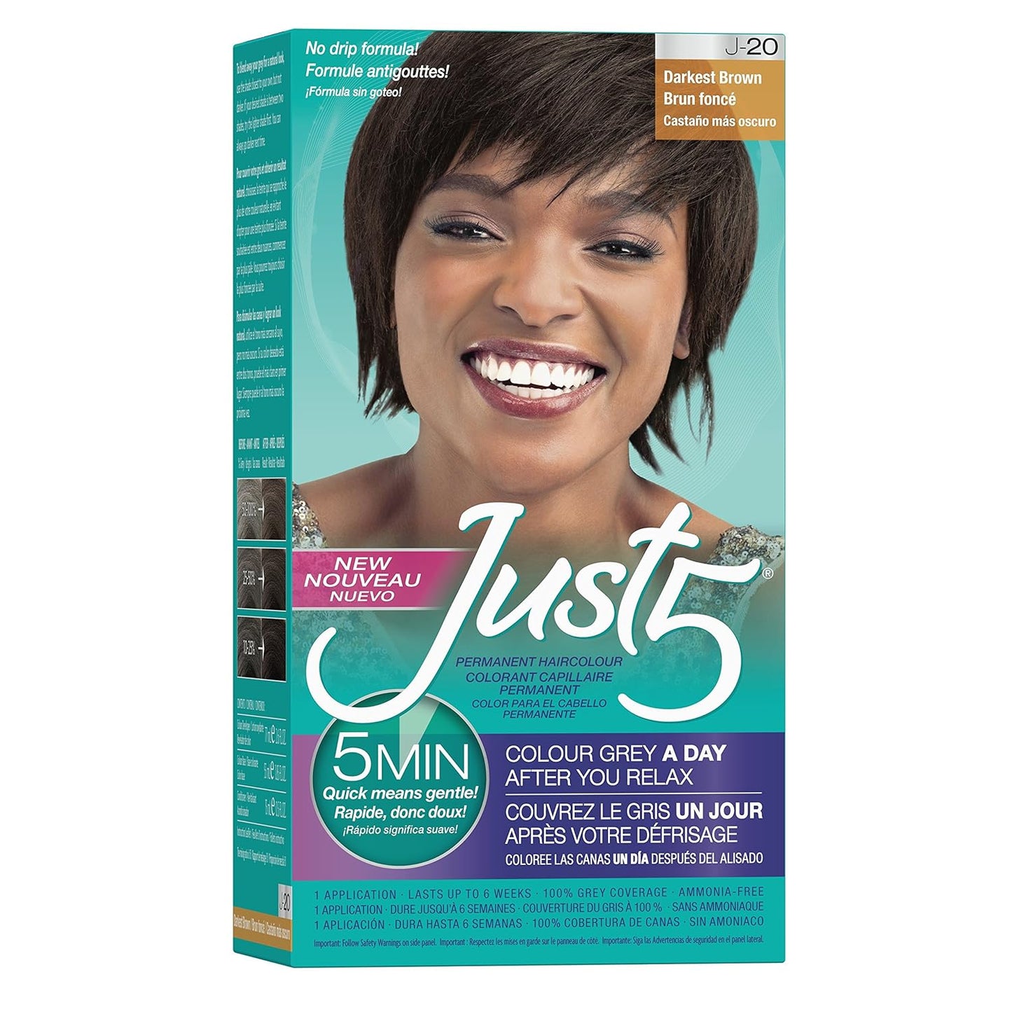 JUST 5 HAIR COLOR